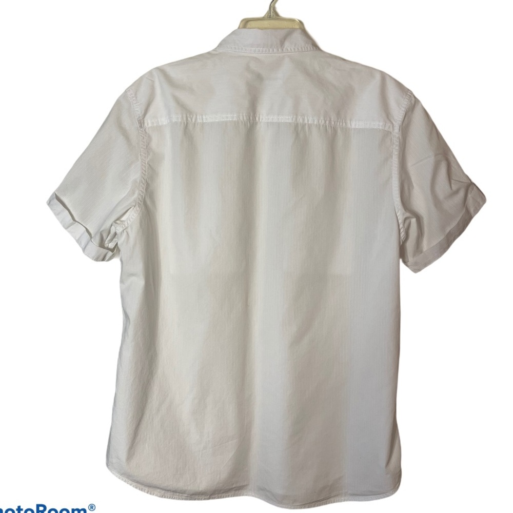 Calvin Klein Men's White Buttondown Casual Shirt L - Picture 2 of 7